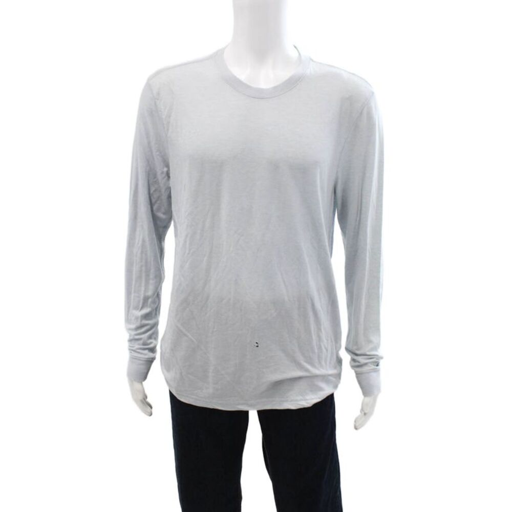 Allbirds Mens Gray Long Sleeve Crew Neck T-Shirt Size L